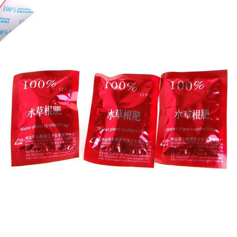 36pc/Box Aquarium Fish Tank Aquatic Cylinder Water Plant Root Fertilizer Tablets