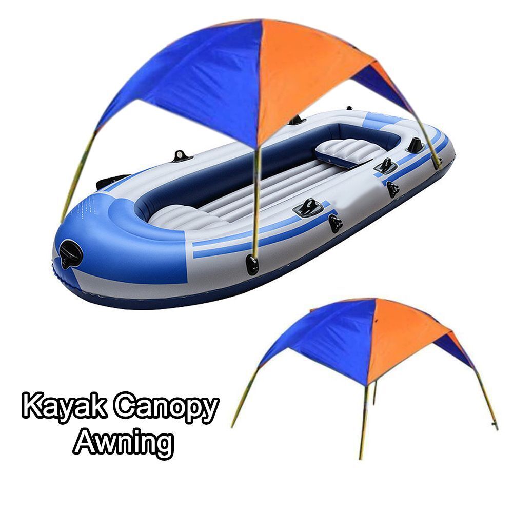 Kayak Canopy Awning Inflatable Boat Sun Shade Kayak Accessories Fishing Tent