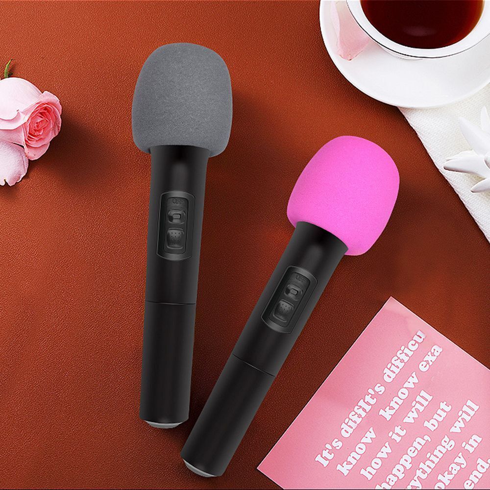 5 pcs Colorful Professional Studio Soft Sponge Microphone Cap Cover Protective