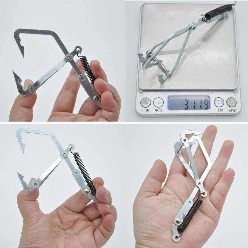 Fishing Lip Gripper Fishing Lip Grip Sea Saltwater Fish Grabber Clamp Trigger