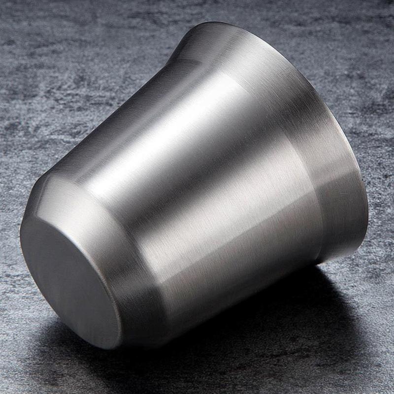 Double Wall Stainless Steel Coffee Cup 86ml Mini Wine Mug Espresso Cups