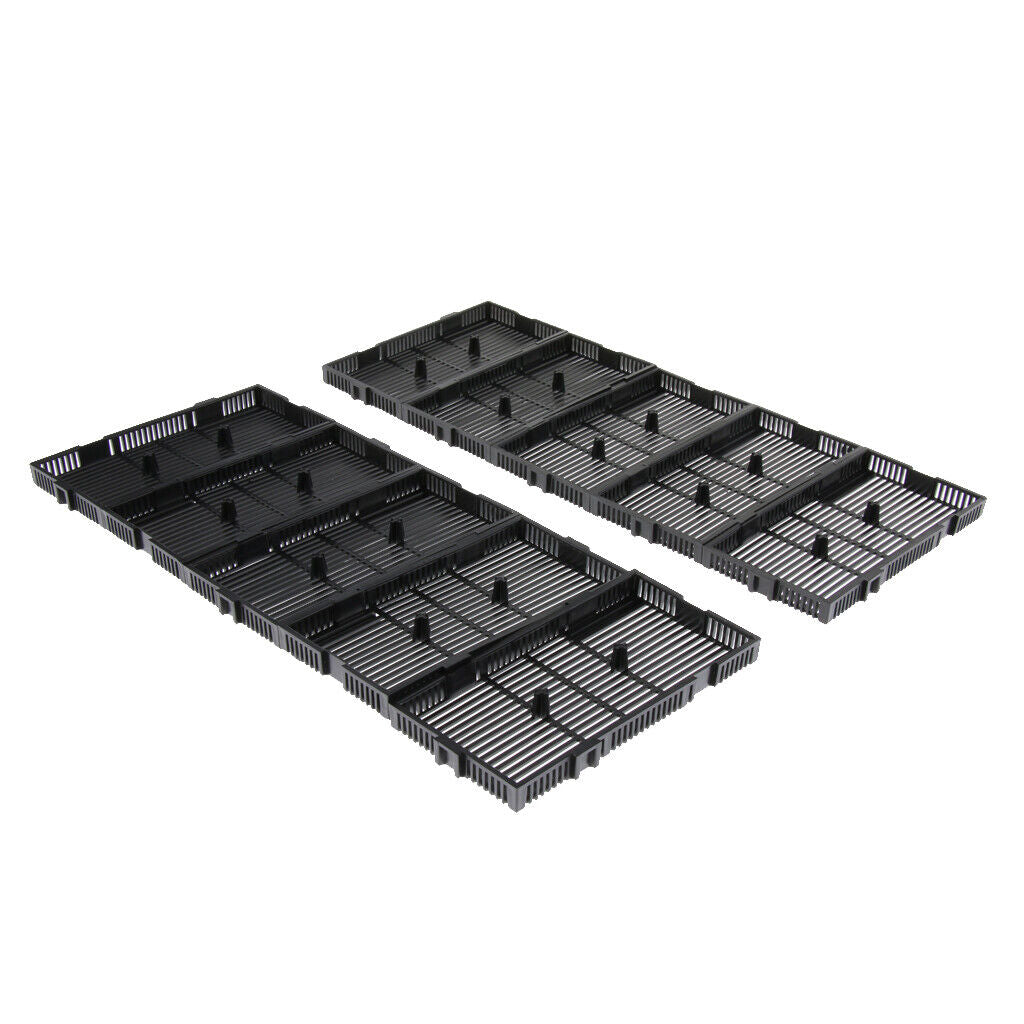 20x Plastic Under Gravel Filter Sand Filters Plate Water Filter for Aquarium