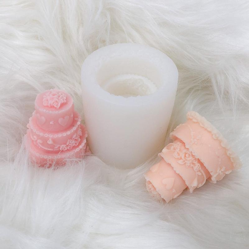 Biscuit Mould Three-Layer-Cake Shape Cake Mold DIY Household Baking Supplies