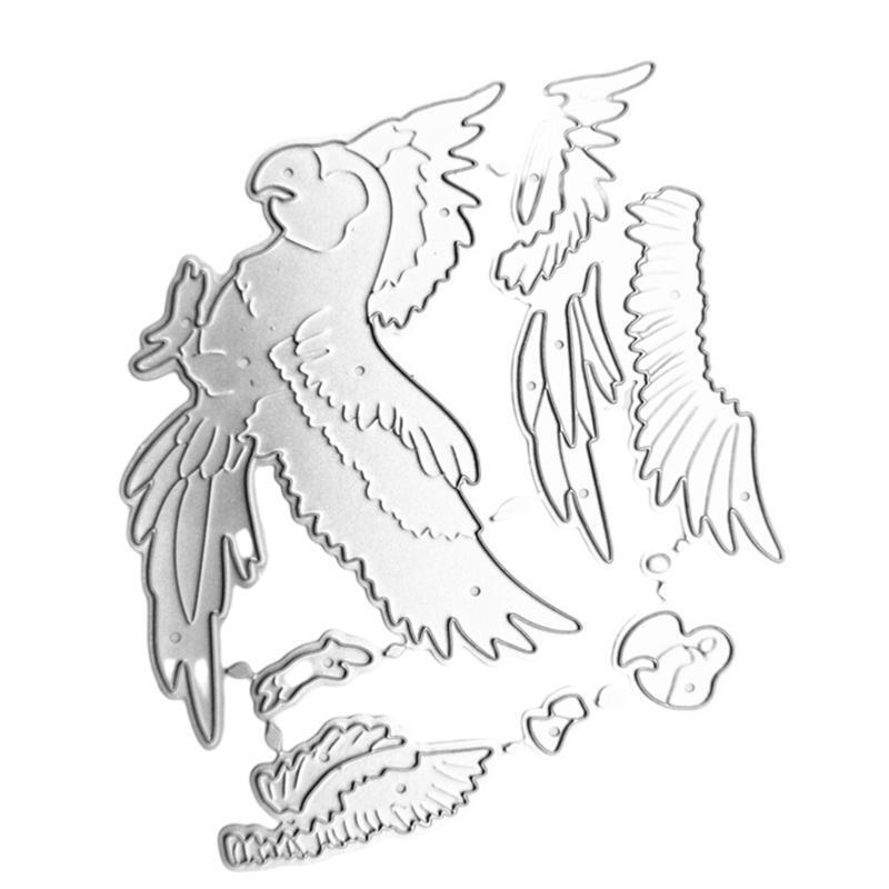 Eagle Metal Cutting Dies Stencil Scrapbooking DIY Album Stamp Paper Card