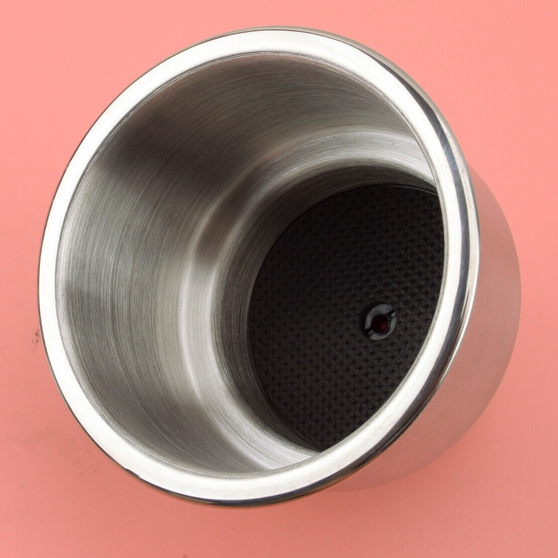 1Pcs Stainless Steel Recessed Cup Drink Holder with Drain For Marine Boat Camper