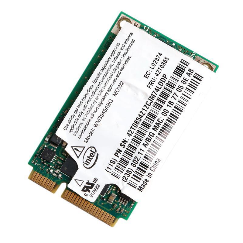 Intel WM3945ABG Wireless WIFI Card 42T0853 For IBM ThinkPad T60 T61 R61 Z61 X60