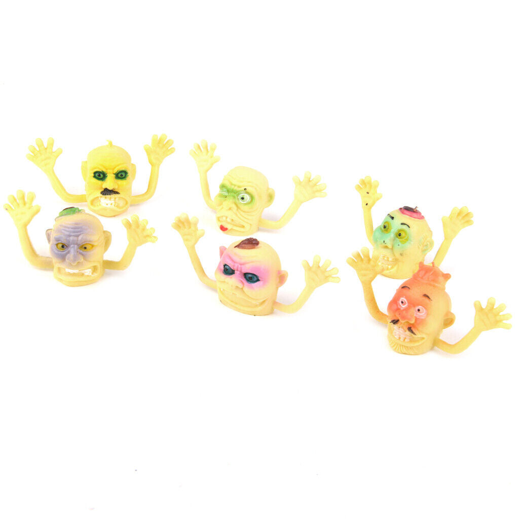 24 Zombie Monster Finger   Party Loot Favors Horror Gag Gift