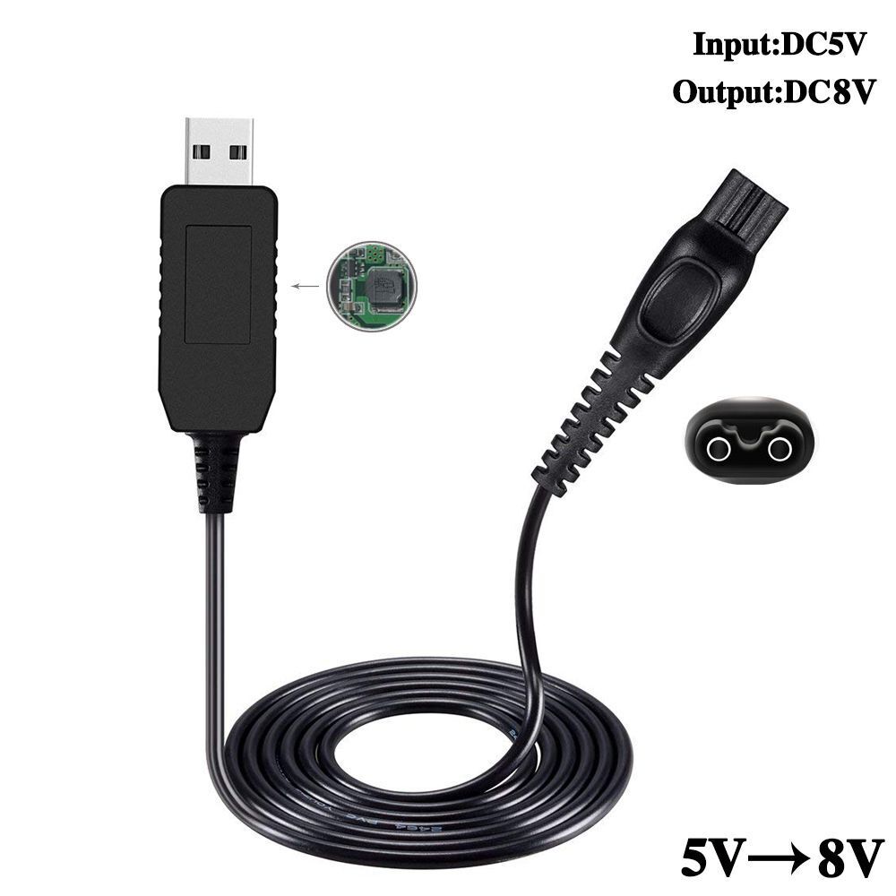 Cord for Philip HQ850 Razor Charger for Philip One Blade Shaver Charger