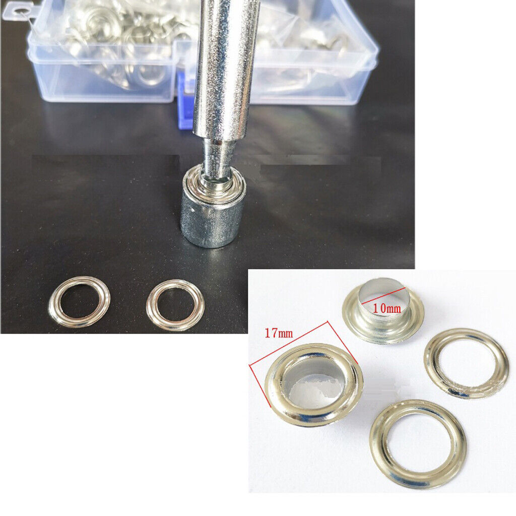 Eyelets with Leather Craft Repair Grommet  Installing Kit
