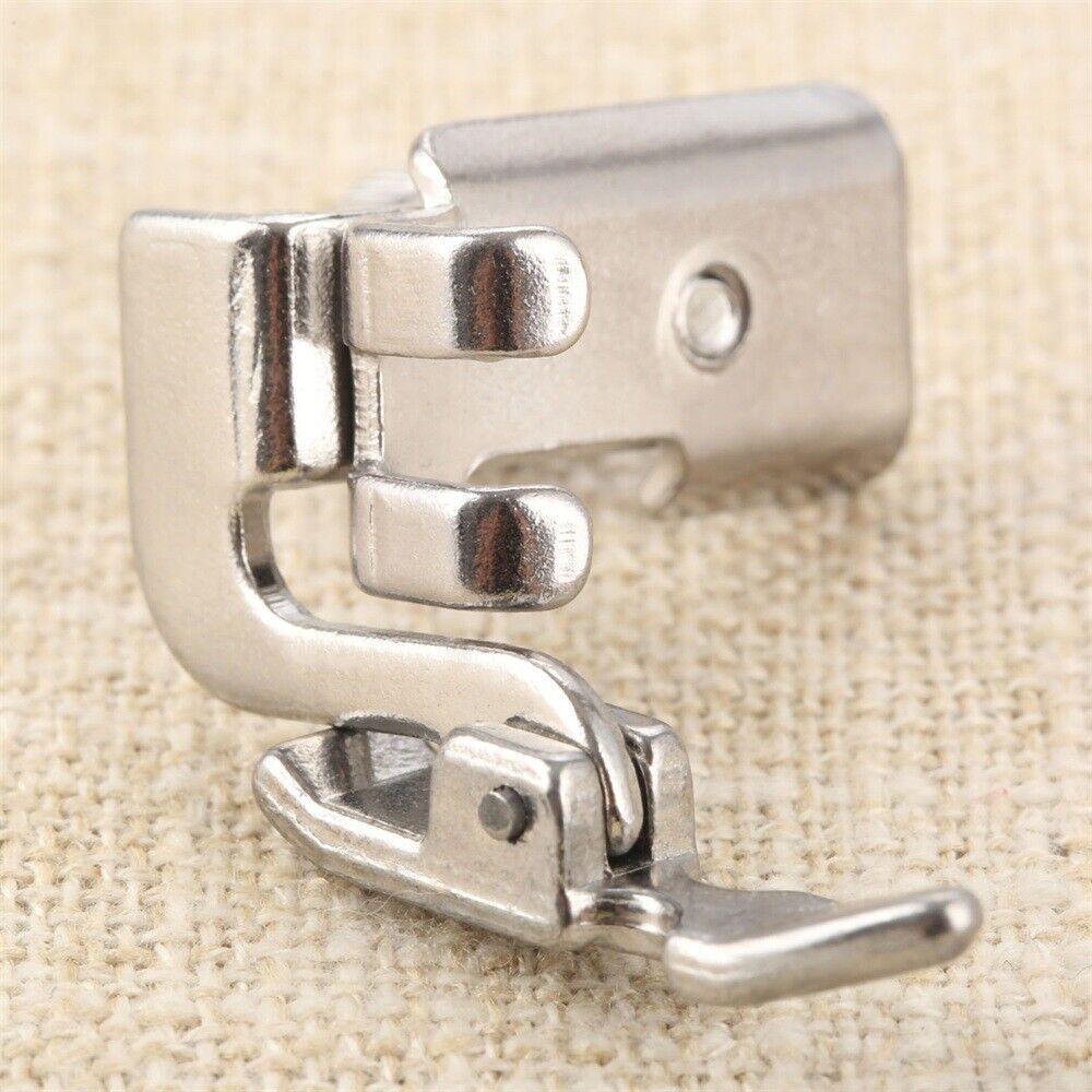 Adjustable Zipper Cording Presser Foot for All Low Shank Singer Brother Metal