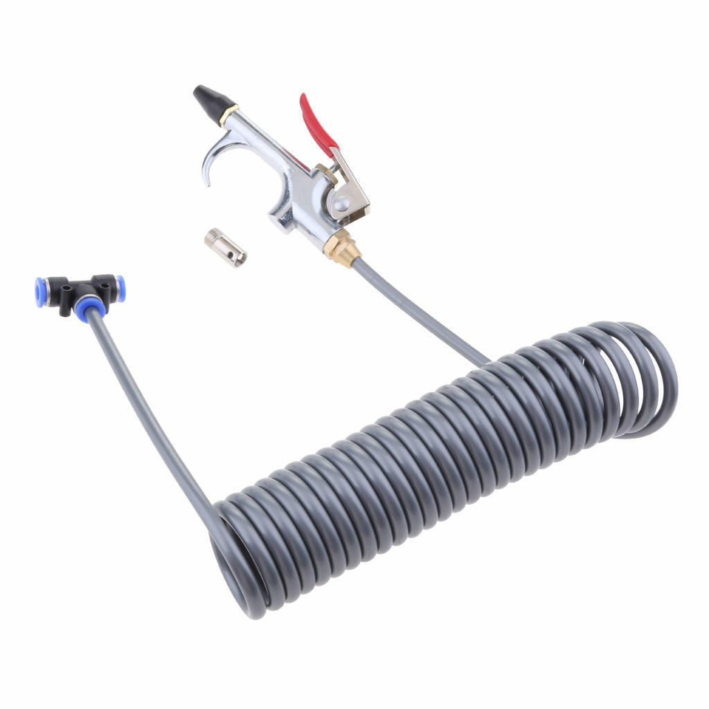 Cleaning  Hose 3.5m   With 2 Nozzles Fittings 1/4Inch Air