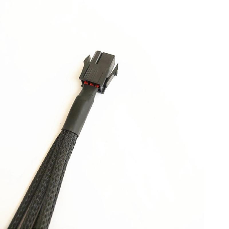 Data Transmission Tools 12V Fan 6pin to Small 4pin/3pin PWM Extender Cable