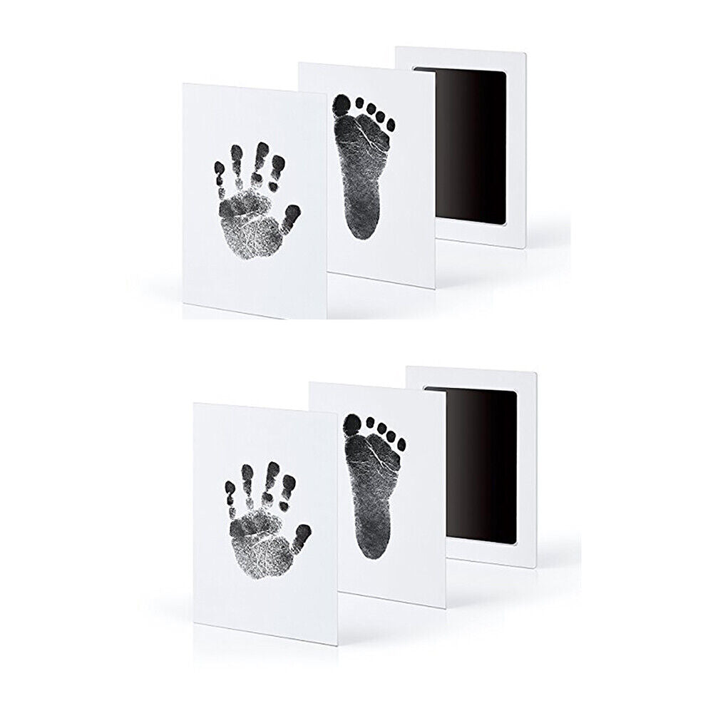 2 Set Safe Baby Paw Print Pad Pet Dog Cat Handprint Footprint Kit Souvenirs Gift