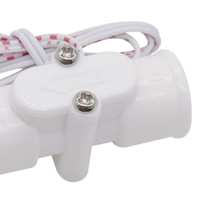1/2" Thread Plastic Electric Solenoid Valve Water Inlet Flow Switch Volt 0-110V