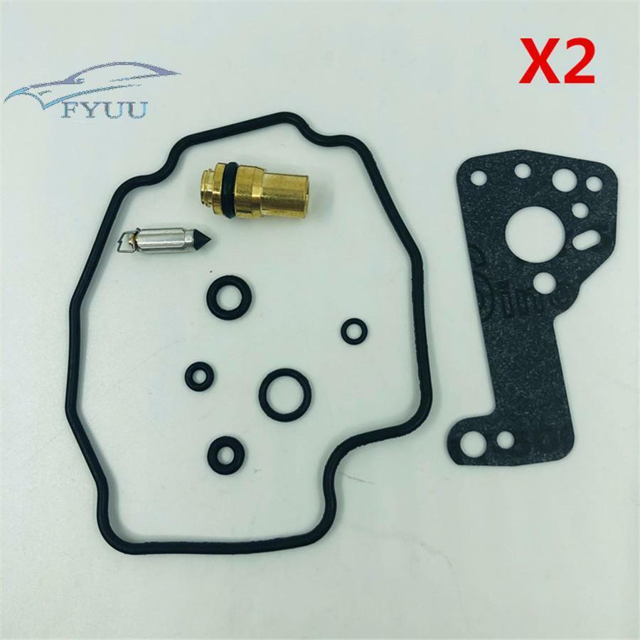 For Yamaha xv535 xv535 Virago Seal 2 Sets Carburetor Repair Float Needle Valve