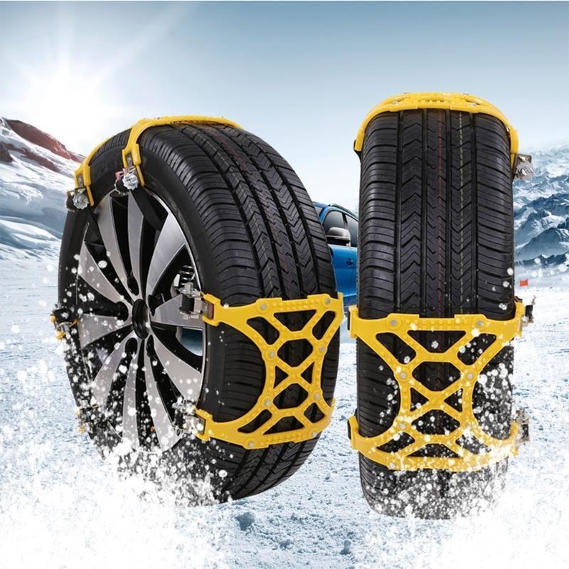 1PC Winter Truck Car Snow Chain Tire Anti-skid Belt Easy Installation
