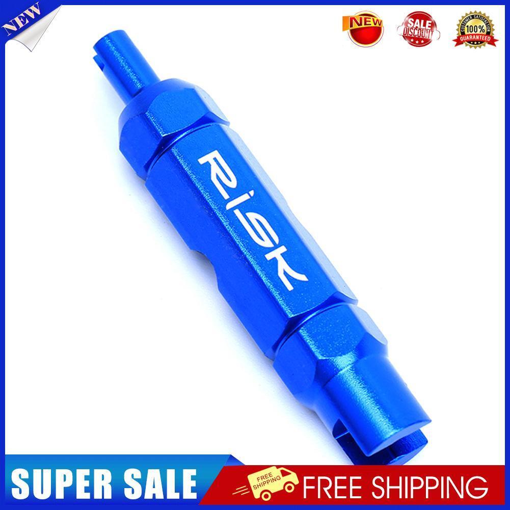 RISK Bicycle Wrench Valve Core Aluminum MTB Tire Tube Nozzle Removal Tools