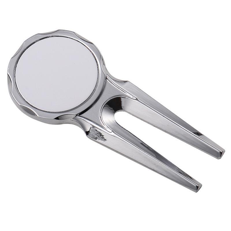 1Pc Mini Golf Divot Tool Zinc Alloy Golf Divot Repair Tool Metal Golf Divot Tool
