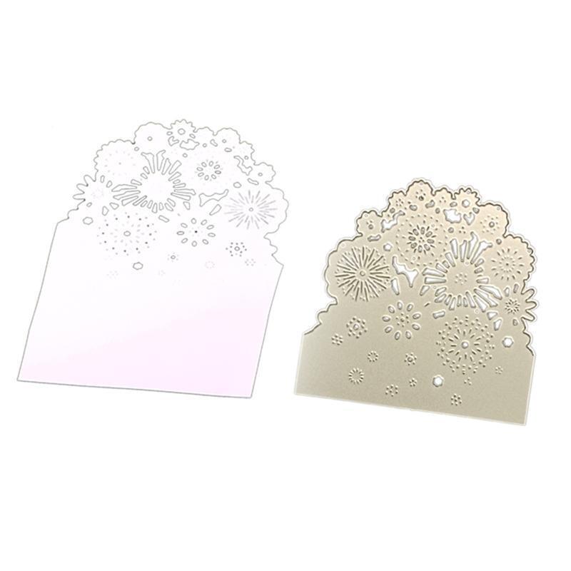 Fireworks Cutting Dies Stencil Scrapbooking DIY Album Stamp Paper Card