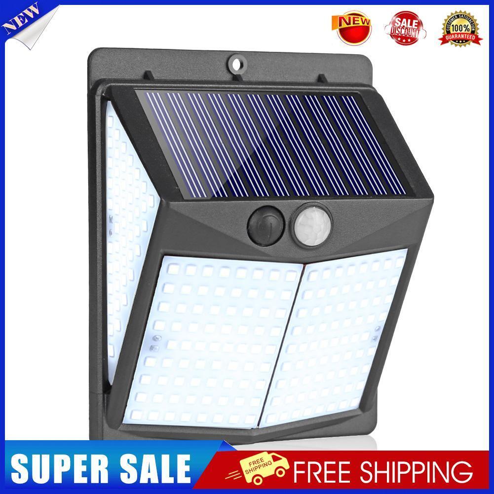 238LED Solar Wall Lamp Waterproof Motion Sensor Outdoor Garden Decor Light
