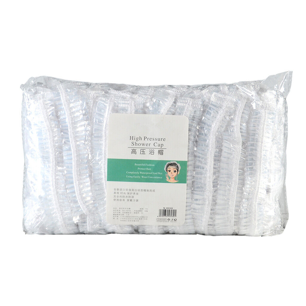 100pcs Disposable Bath Shower Hair Processing Coloring Conditioners Caps