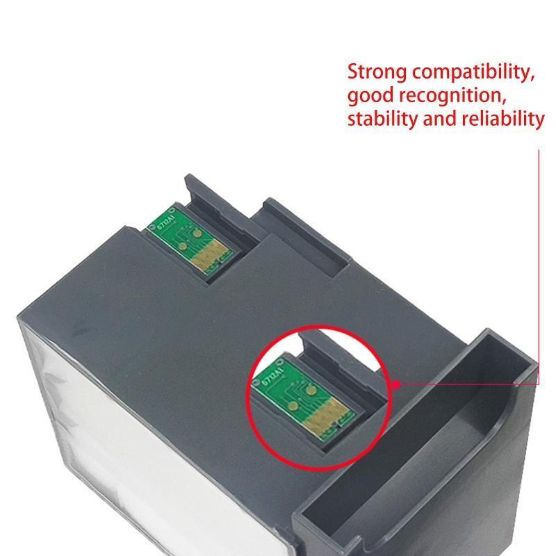 T6712 Maintenance Box Waste Ink Tank with Chip for EpsonWF-6093 6593 WF-8093