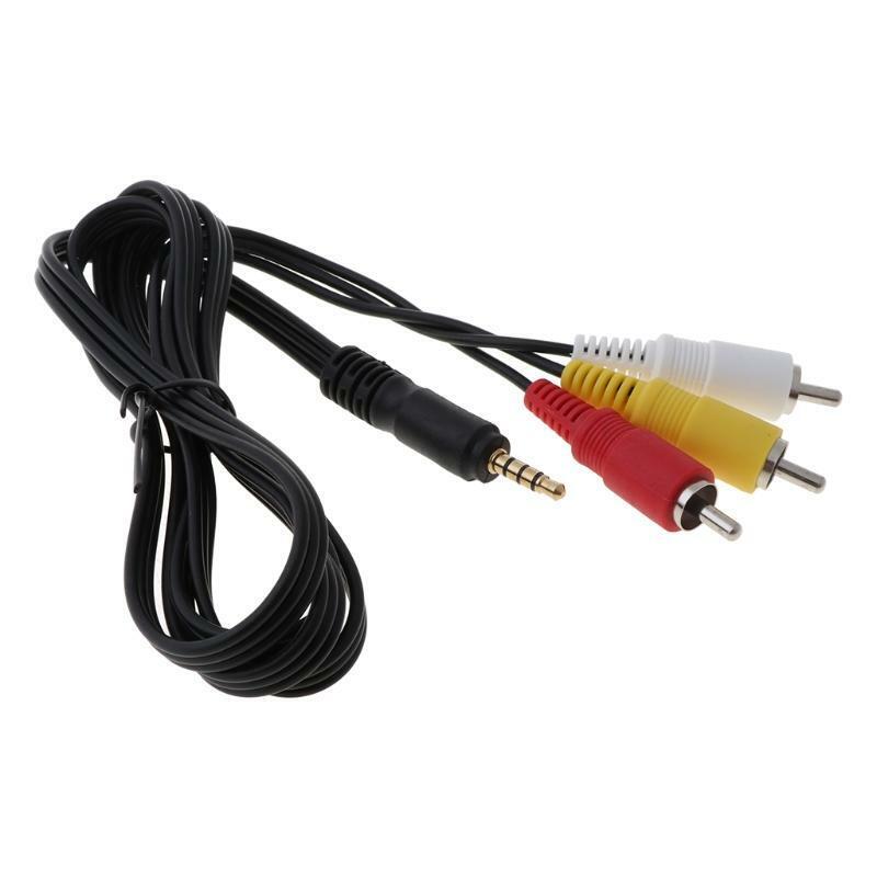 AV A/V Audio Video TV Cable Cord Lead For DV Mini Camcorder STV-250/N