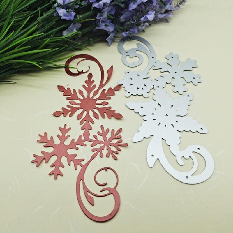 Snowflake Metallic Cutting Die Christmas Gifts for Children Teens Boys Girls