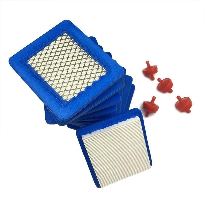 Fuel Filter 10 Pcs Air Filters Air Cleaning Tools in Lawn Mowers for Home Use