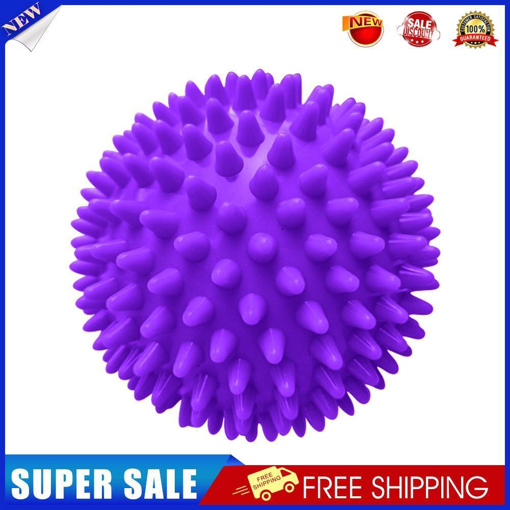 PVC Spiky Massage Ball Fitness Muscle Relax Hedgehog Physiotherapy (Purple)