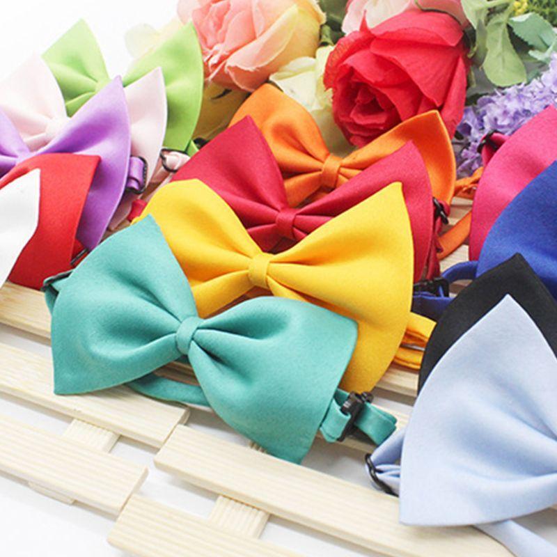30PCS Soft Dog Bow Ties Cute Adjustable Puppy Cat Bowties Collar Pet Party Decor