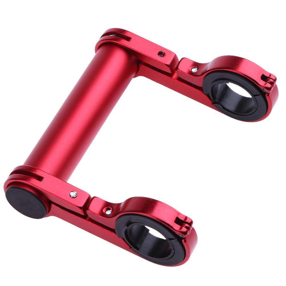 10cm Bicycle Light Holder Bike Handlebar Extender Lamp Phone Stand(Red)