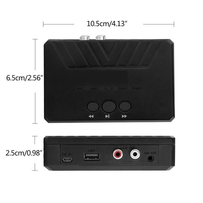 Digital Display Wireless Adapter Receiver Transmitter Stereo 3.5mm Aux Adapter