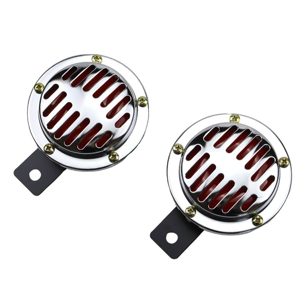 Chrome Universal Car Air Horn Motorcycle Truck Super Loud Loud Car Horn Speaker