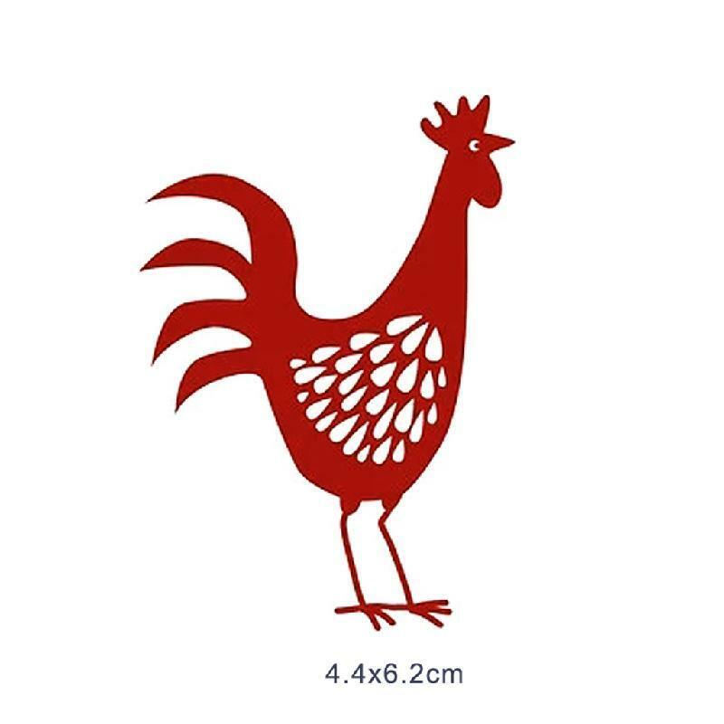 Rooster Metal Cutting Dies Stencil Scrapbooking DIY Album Stamp Paper Embossing