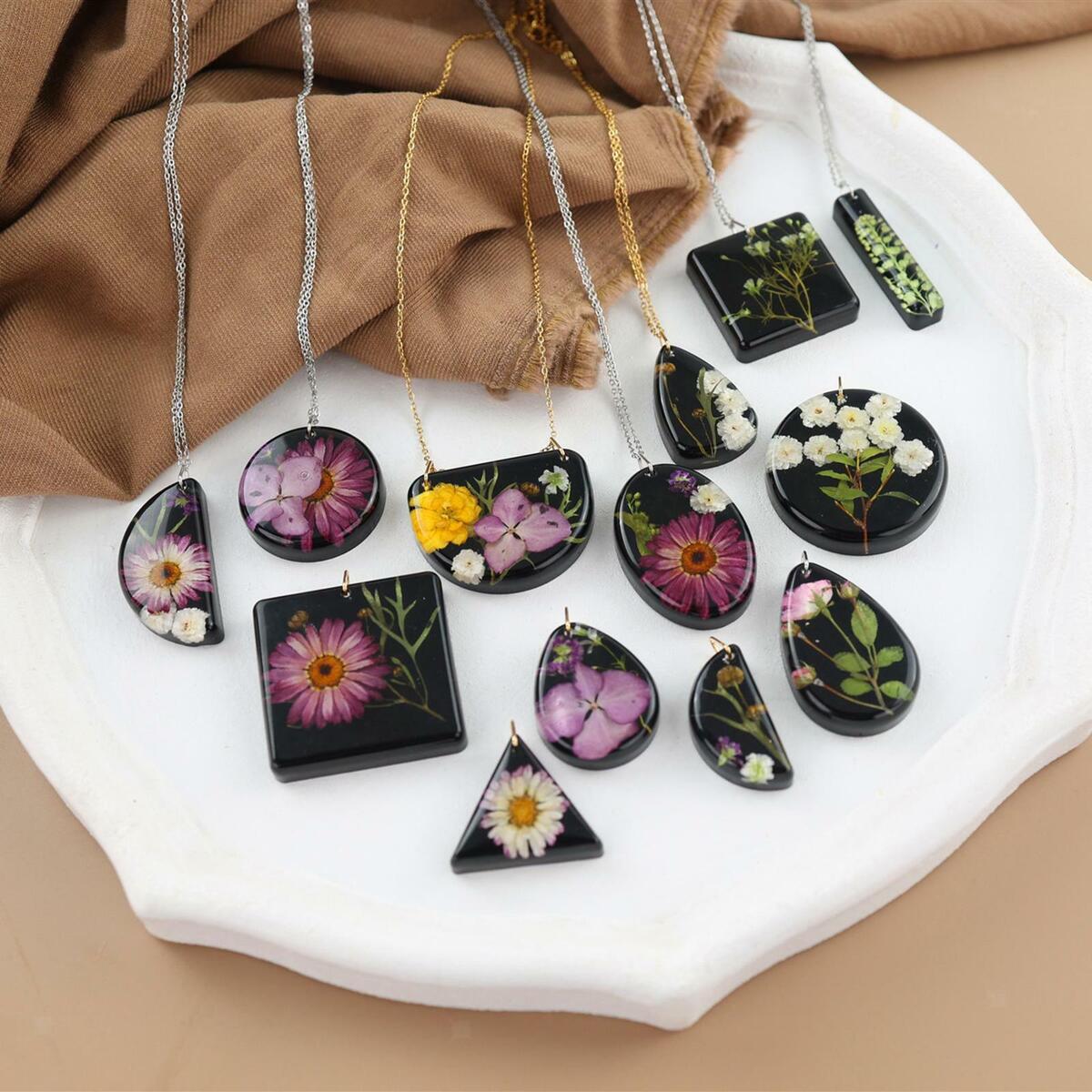 Pendant Silicone Molds Necklace for Jewelry Making Supplies Studs Mould