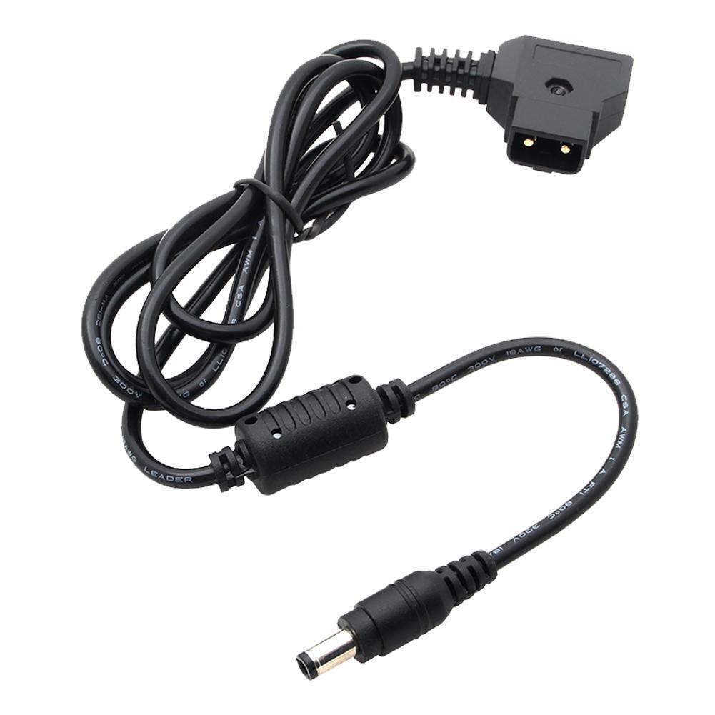 D-Tap Male Connector to DC 2.1/2.5mm Plug 1m Power Cable for LED light/HDV