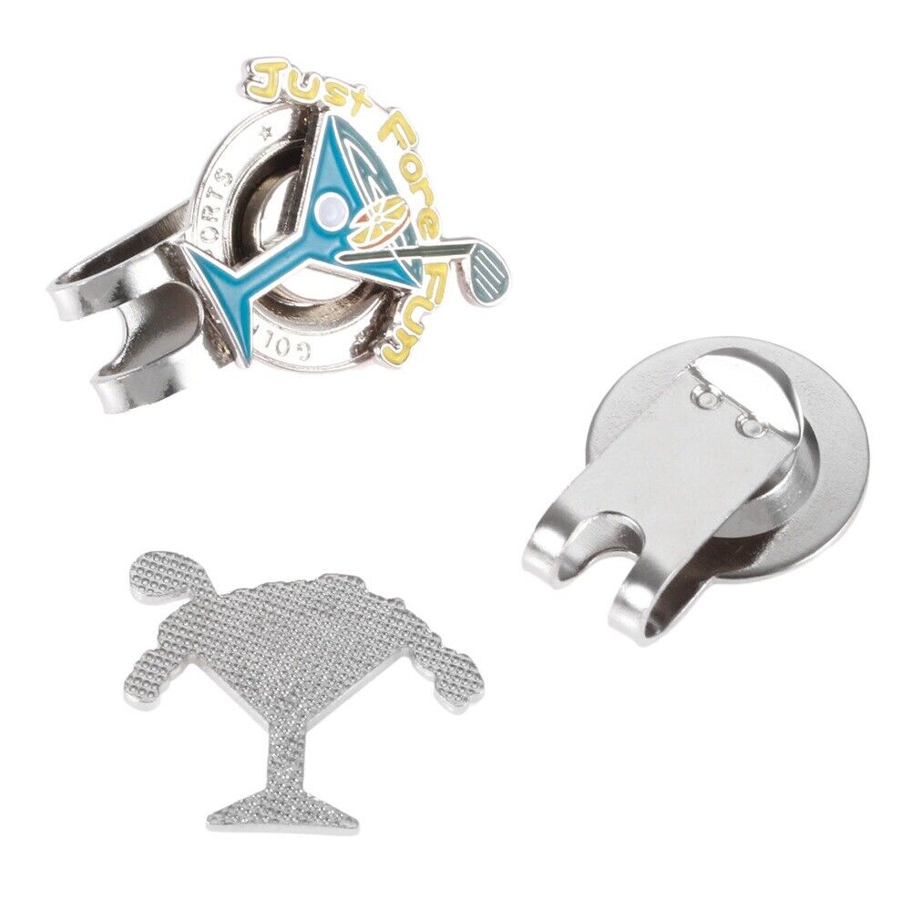 Strong Magnetic Hat Clip with Golf Ball Markers Golf Accessories Golfer Gift 1PC