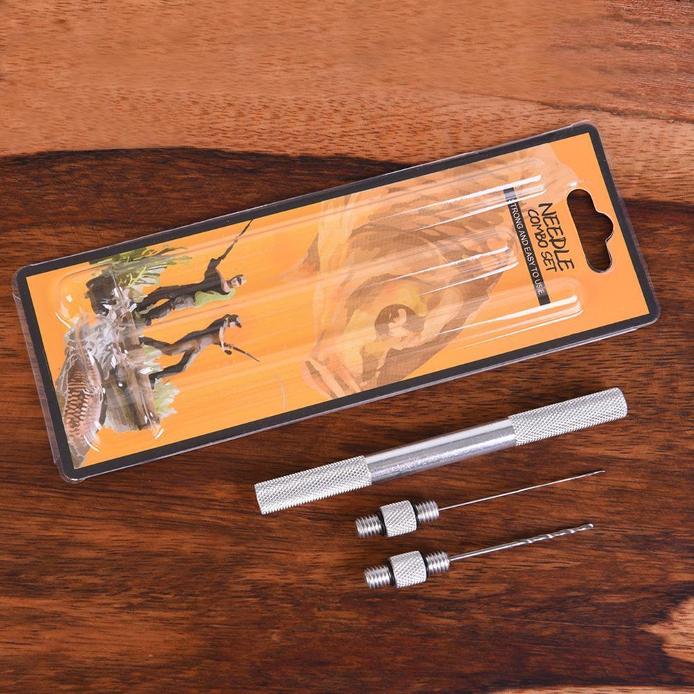 3 in 1 Combo Set Carp Fishing Rigging Bait Needle Tool Fish Drill Tackle