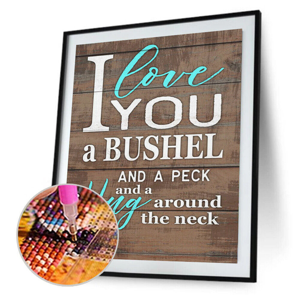 Diamond Painting 5D DIY Full Drill Letter Embroidery Cross Stitch (K993)