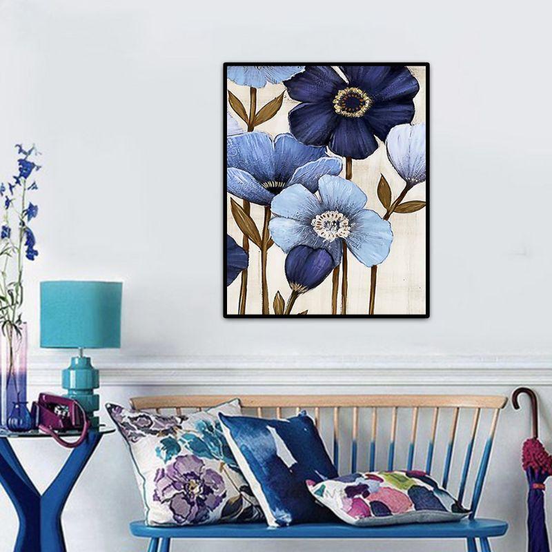 OrchidDIY Oil Painting Paint By Numbers Kits with Brushes Acrylics Painting Kits