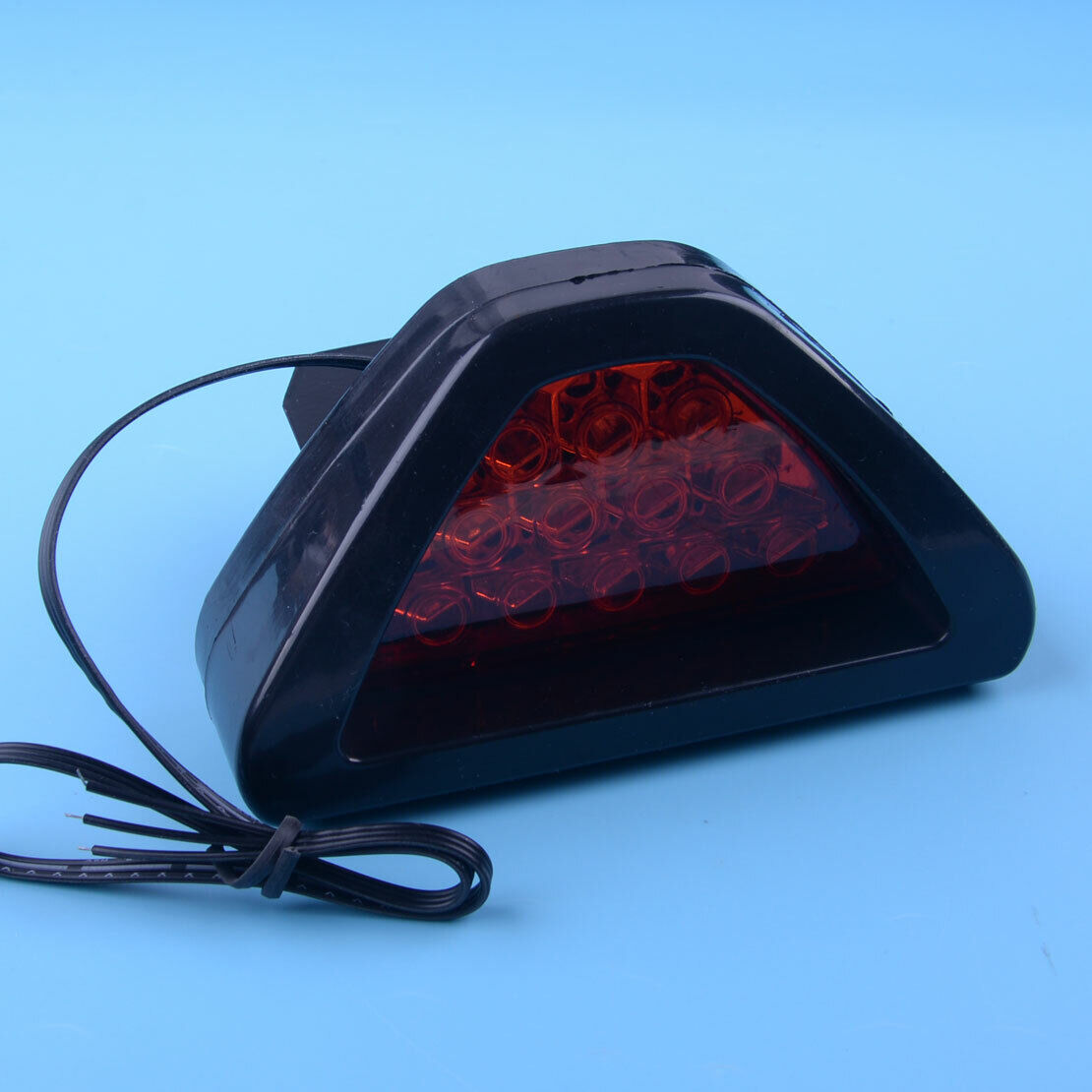 12 LED 12V Triangle Red Car Tail Light Rear Lamp Brake Stop Light Signal Lamp li