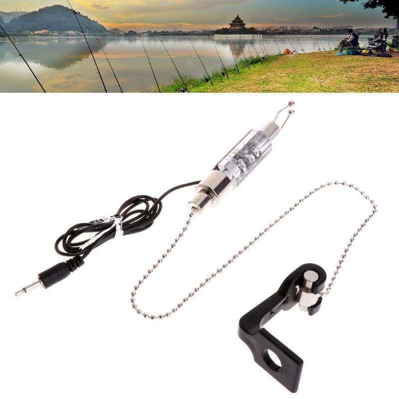 2.5mm LED Fishing Catching Bite Alarms Chain lluminated Hanger Swinger Indicator