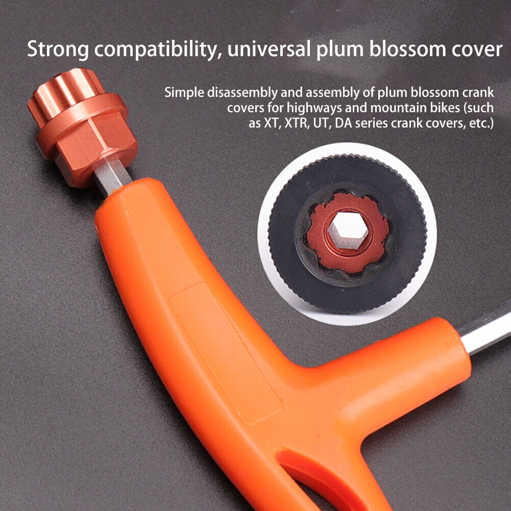 Bicycle Crank Wrench Installation Tool Remove Fixing Bolt Bike Repair Tools