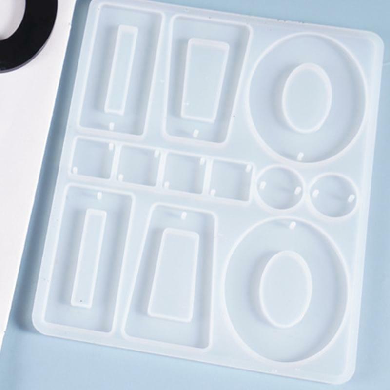 Handmade Hanging Pendant Mold DIY Art Crafts Ear Studs Decorations Casting Mold