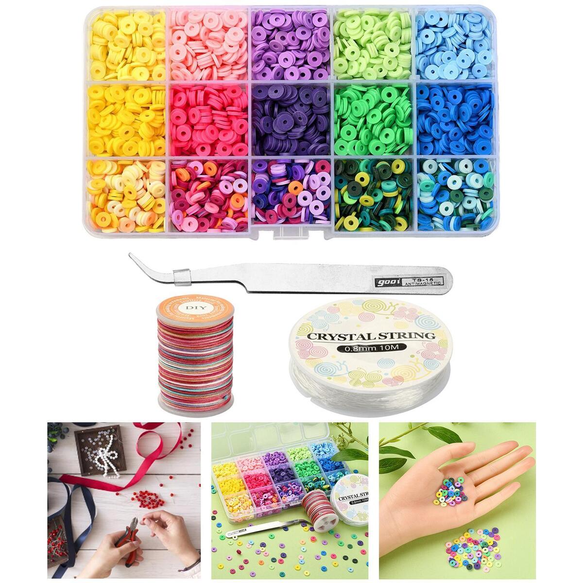 Polymer Clay Spacer  Jewellery Making Kit Clay  Kit