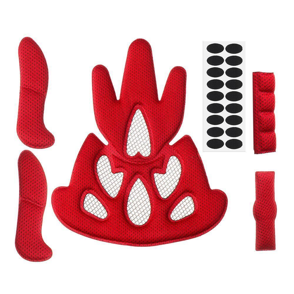 Protection Sponge Pad Foam Pads Set Helmet Inner Padding Kit with Insect Net