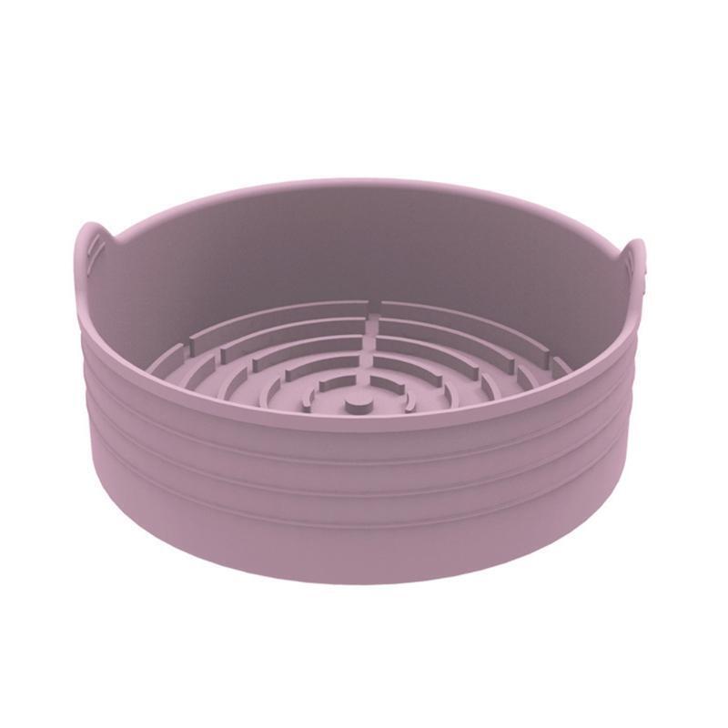 Air Fryer Silicone Pot Oven Heating Baking Tray Bread Fried Chicken Pizza Basket