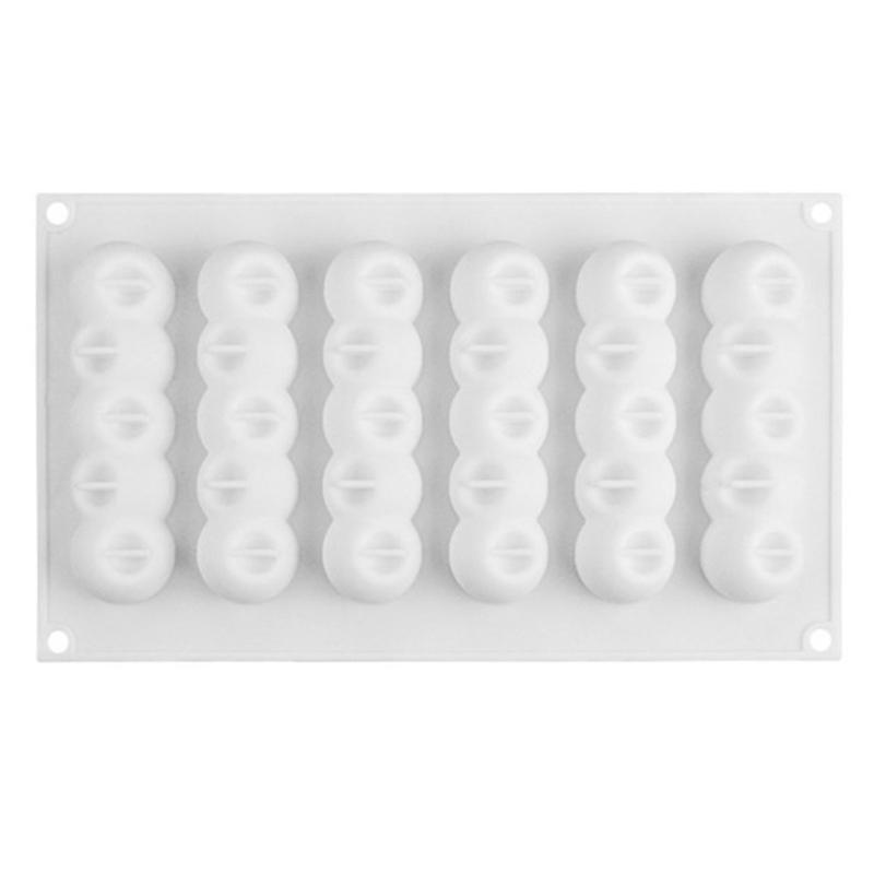 6 Cavities Jelly Pudding Moulds Cake Molds DIY Baking Gadgets Baking Accessories
