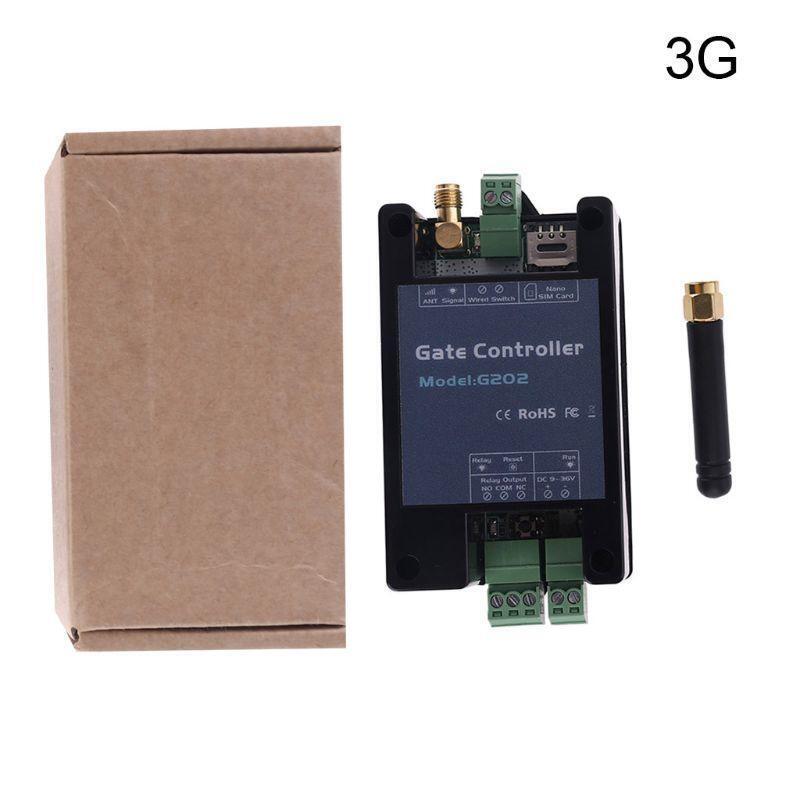 G202 GSM 3G Smart Gate Opener Wireless Automatic Door Receiver Call Relay Switch